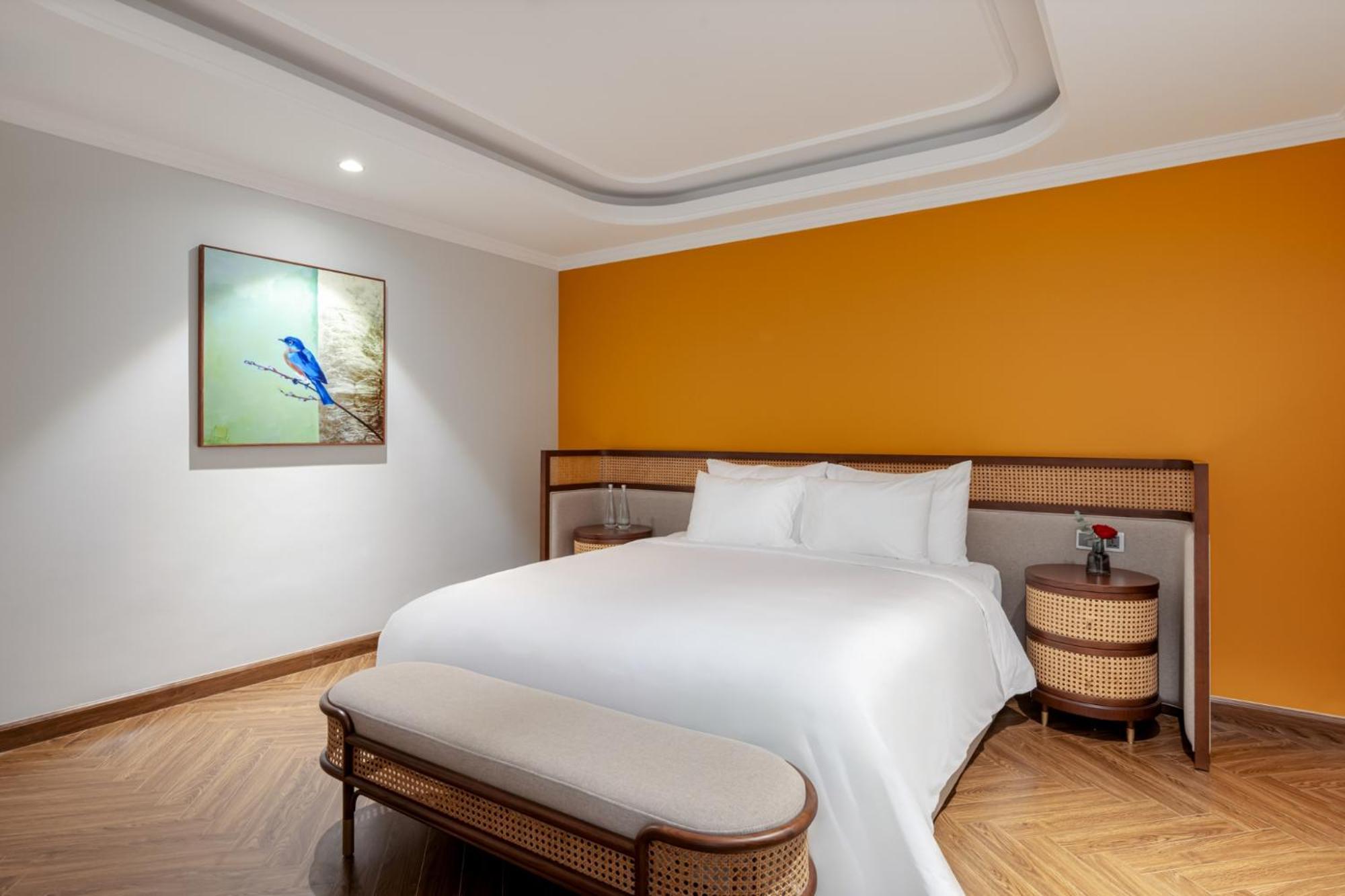 La Siesta Classic Hang Thung Hanoi Exterior foto A bedroom at the hotel